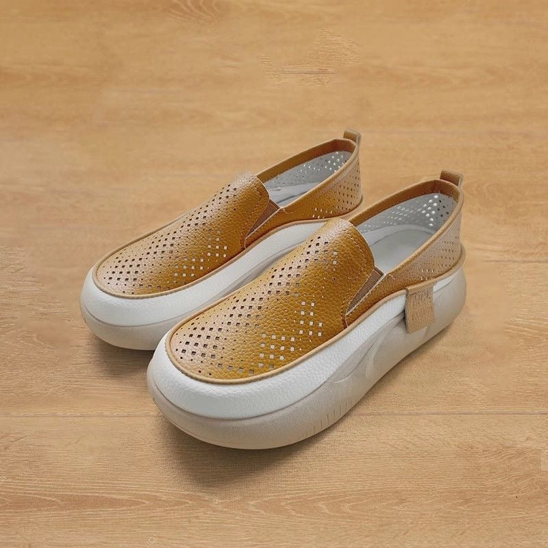 Mocasines transpirables de suela gruesa súper suaves - Paga 2 y llévate 3